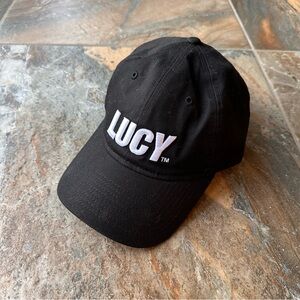 Lucy Pouches Black Embroidered Hat